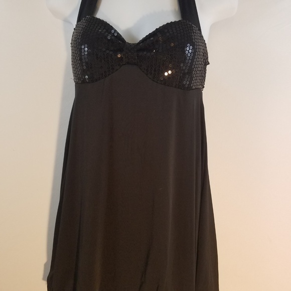 CHARLOTTE RUSSE Dress Party Cocktail Prom Halter S - Picture 6 of 6